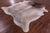 Light Brindle Natural Cowhide Rug - XX-Large 8' 1"H x 7' 0"W