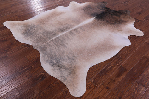 Light Brindle Natural Cowhide Rug - XX-Large 8' 1