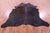 Dark Brindle Natural Cowhide Rug - XX-Large 8' 0"H x 6' 9"W