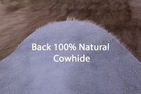 Thumbnail for Champagne Natural Cowhide Rug - XX-Large 8' 3