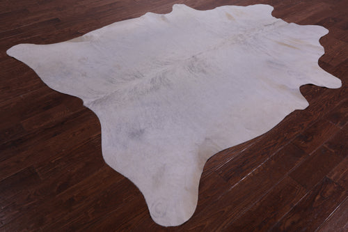Grey Brindle Natural Cowhide Rug - XX-Large 8' 4