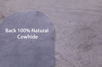 Thumbnail for Grey Brindle Natural Cowhide Rug - XX-Large 8' 4