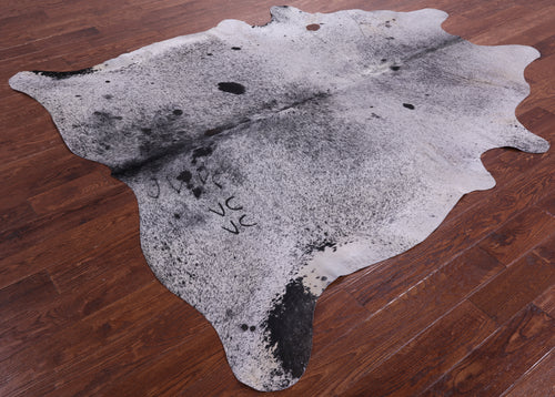 Black Salt & Pepper Natural Cowhide Rug - XX-Large 8' 0