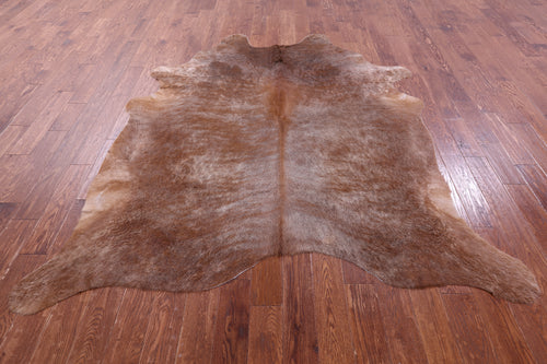 Brown Natural Cowhide Rug - XX-Large 8' 2