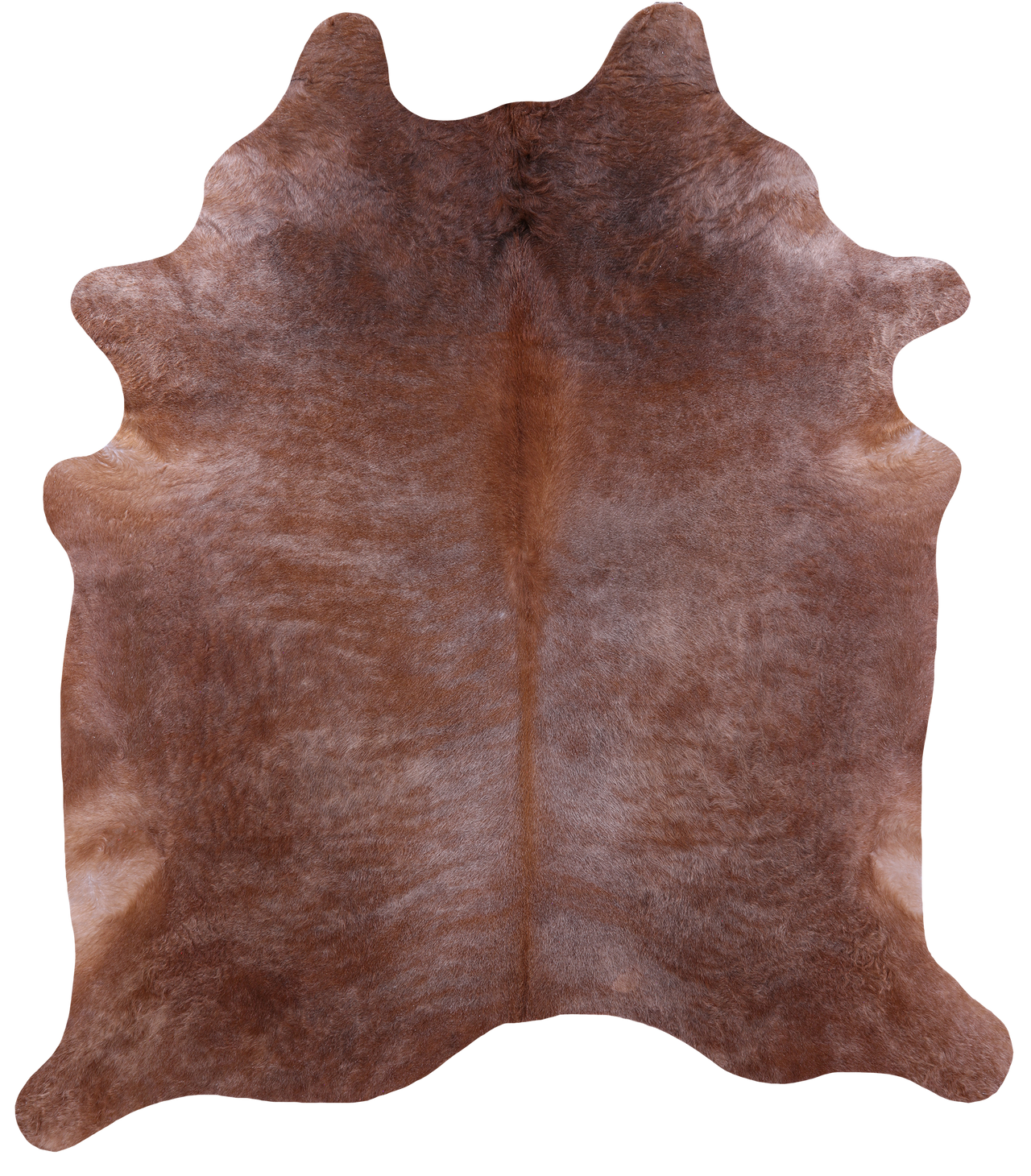 Brown Natural Cowhide Rug - XX-Large 8' 2"H x 7' 0"W