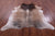Light Brindle Natural Cowhide Rug - XX-Large 8' 0"H x 6' 8"W