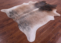 Thumbnail for Light Brindle Natural Cowhide Rug - XX-Large 8' 0