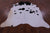 Black & White Natural Cowhide Rug - XX-Large 8' 5"H x 6' 10"W