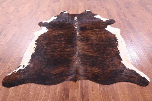 Brindle Natural Cowhide Rug - XX-Large 7' 8