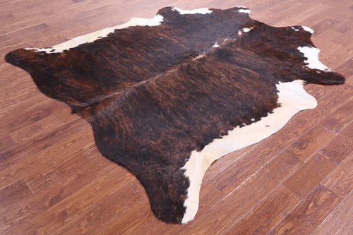 Brindle Natural Cowhide Rug - XX-Large 7' 8