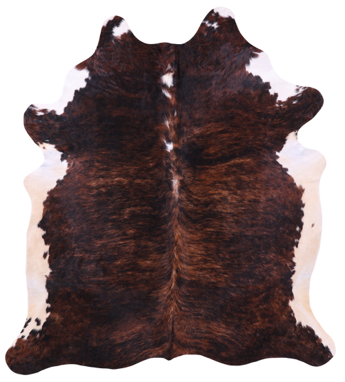 Brindle Natural Cowhide Rug - XX-Large 7' 8