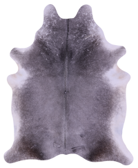 Thumbnail for Grey Natural Cowhide Rug - XX-Large 7' 9