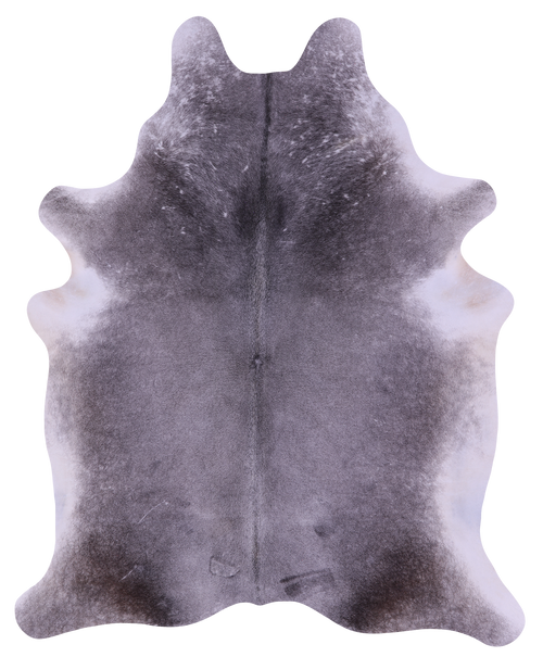 Grey Natural Cowhide Rug - XX-Large 7' 9