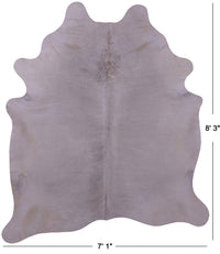 Thumbnail for Beige Natural Cowhide Rug - XX-Large 8' 3