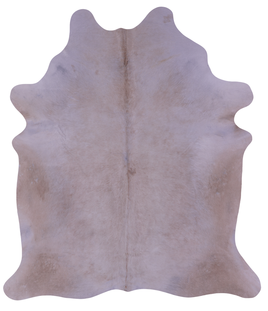 Beige Natural Cowhide Rug - XX-Large 7' 9"H x 6' 9"W