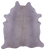 White Natural Cowhide Rug - XX-Large 8' 1"H x 7' 2"W