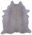 White Natural Cowhide Rug - XX-Large 8' 1"H x 7' 2"W