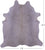 White Natural Cowhide Rug - XX-Large 8' 1"H x 7' 2"W