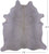 White Natural Cowhide Rug - XX-Large 8' 1"H x 7' 2"W