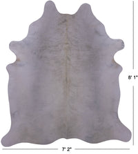 Thumbnail for White Natural Cowhide Rug - XX-Large 8' 1