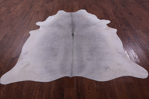 Grey Natural Cowhide Rug - XX-Large 7' 6
