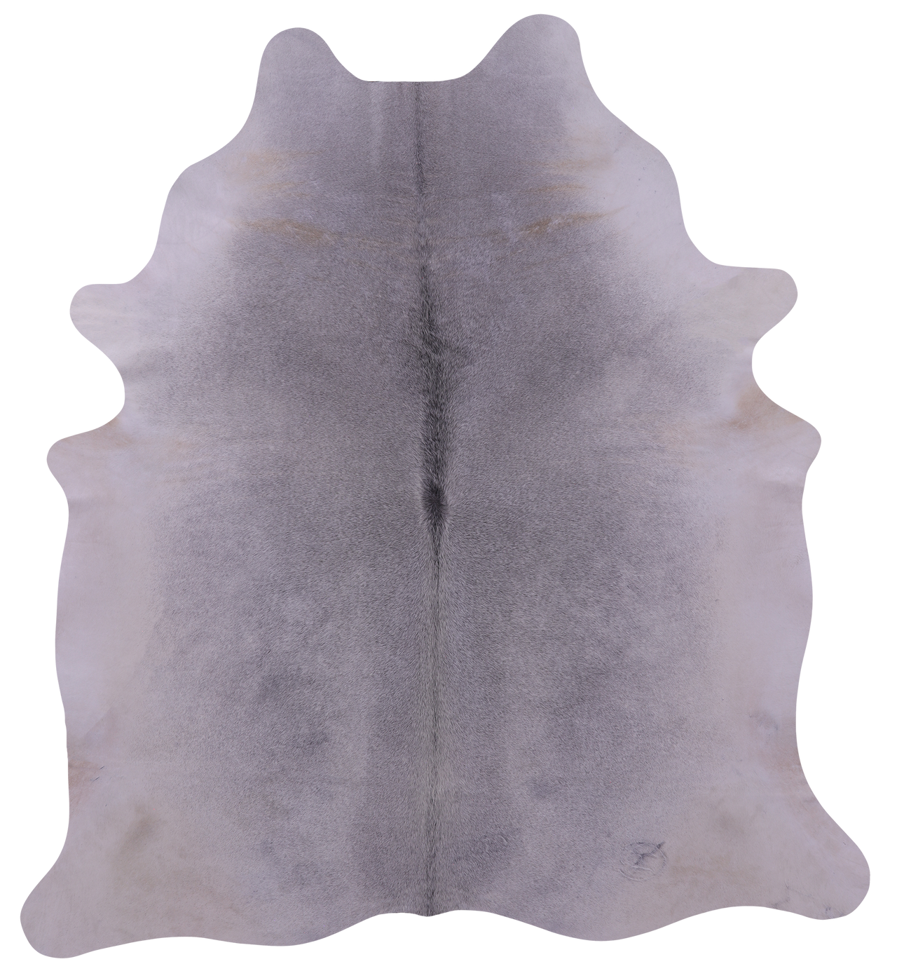 Grey Natural Cowhide Rug - XX-Large 7' 6"H x 6' 8"W