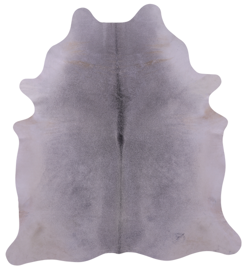 Grey Natural Cowhide Rug - XX-Large 7' 6