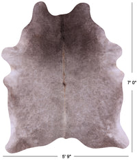 Thumbnail for Champagne Natural Cowhide Rug - X-Large 7' 0