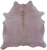 Beige Natural Cowhide Rug - X-Large 6' 9"H x 6' 3"W