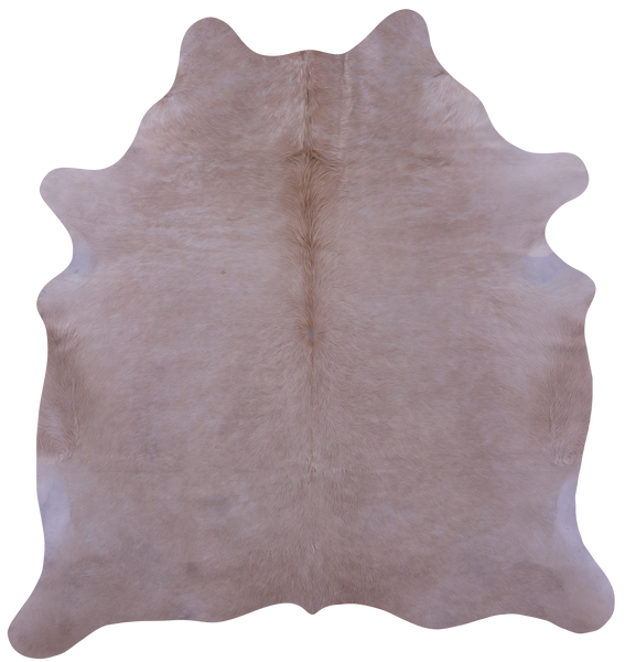 Beige Natural Cowhide Rug - X-Large 6' 9"H x 6' 3"W