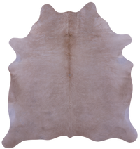 Thumbnail for Beige Natural Cowhide Rug - X-Large 6' 9