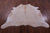 Beige Natural Cowhide Rug - X-Large 6' 9"H x 6' 3"W