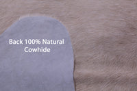 Thumbnail for Beige Natural Cowhide Rug - X-Large 6' 9