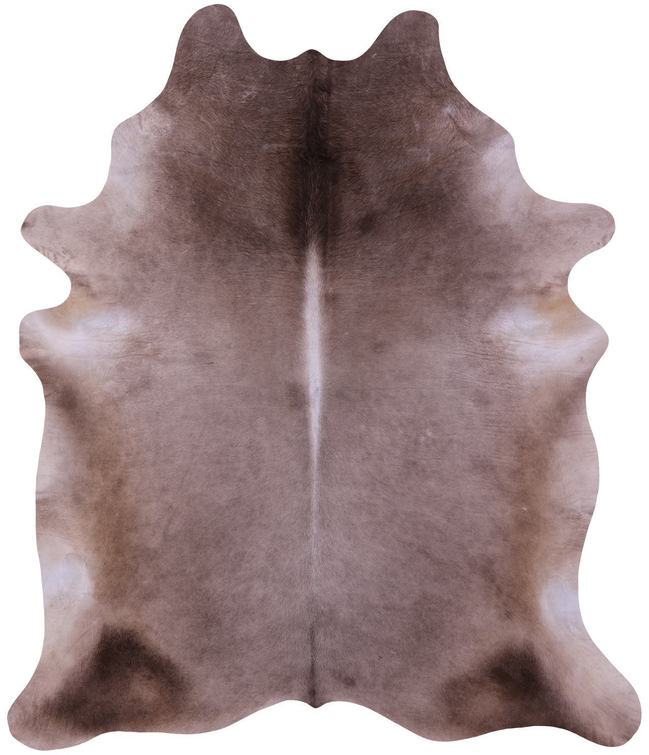 Champagne Natural Cowhide Rug - XX-Large 8' 4"H x 6' 10"W
