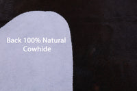 Thumbnail for Dark Brown Natural Cowhide Rug - XX-Large 7' 7