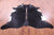Black & White Natural Cowhide Rug - XX-Large 8' 2"H x 7' 4"W