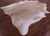 Beige Natural Cowhide Rug - XX-Large 8' 1"H x 6' 9"W