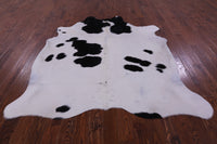 Thumbnail for Black & White Natural Cowhide Rug - X-Large 7' 1
