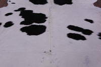 Thumbnail for Black & White Natural Cowhide Rug - X-Large 7' 1