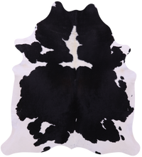 Thumbnail for Black & White Natural Cowhide Rug - XX-Large 7' 6