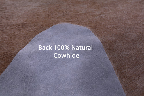 Light Brindle Natural Cowhide Rug - XX-Large 8' 3