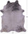 Grey Brindle Natural Cowhide Rug - XX-Large 8' 6"H x 6' 9"W