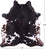 Brown & White Natural Cowhide Rug - XX-Large 7' 9"H x 7' 0"W