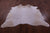 Beige Natural Cowhide Rug - XX-Large 7' 6"H x 7' 0"W