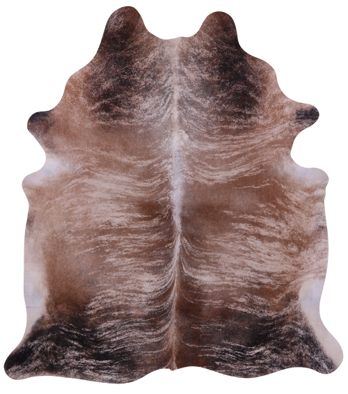 Light Brindle Natural Cowhide Rug - XX-Large 8' 1