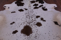Thumbnail for Brown Salt & Pepper Natural Cowhide Rug - XX-Large 8' 2