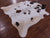 Brown Salt & Pepper Natural Cowhide Rug - XX-Large 8' 2"H x 7' 2"W