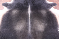 Thumbnail for Black Natural Cowhide Rug - XX-Large 7' 5