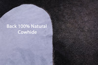 Thumbnail for Black Natural Cowhide Rug - XX-Large 7' 5