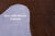 Brown Natural Cowhide Rug - XX-Large 7' 9"H x 6' 10"W